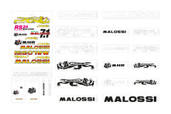 MALOSSI § KIT di ADESIVI per ESPOSITORE