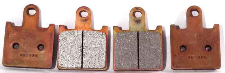 Pastiglie Freno ZCOO 45N00601 mescola EX-C (più pronta) per KAWASAKI 1 coppia per 1 disco