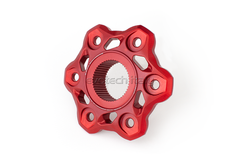 EVOTECH SPROCKET HOLDER DUCATI RED FLANGE MULTISTRADA 1200 6 HOLES