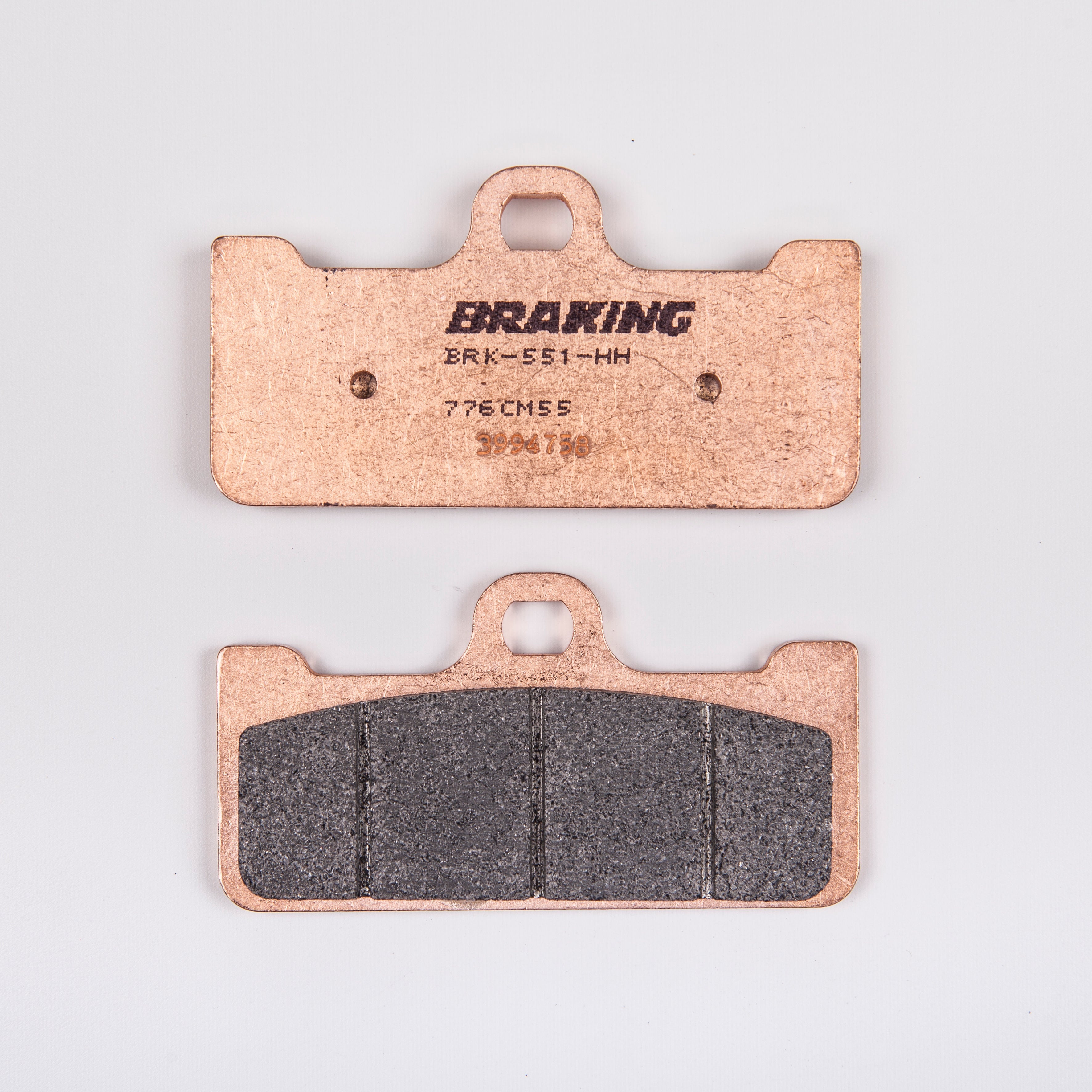 BRAKING Pastiglie freno Anteriore Destra 776CM55