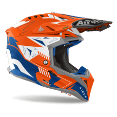 Casco cruzado AIROH AVIATOR 3 SPIN OFF ROAD en carbono