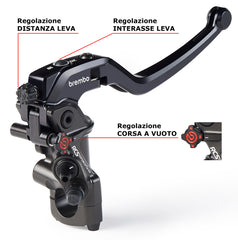 BREMBO 19RCS CORSA CORTA RR - Pompa Freno Radiale Race Replica