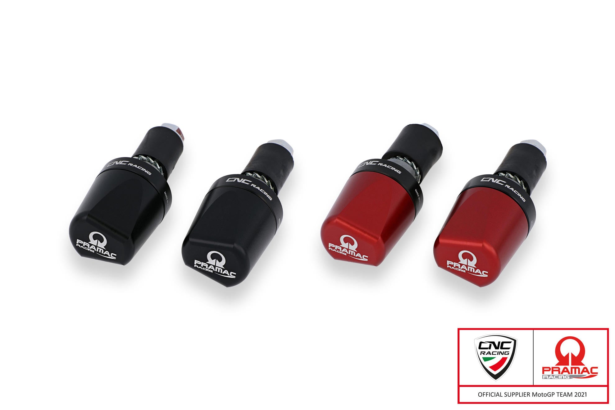 CNC RACING Contrappesi manubrio LOOK - Pramac Racing Limited Edition