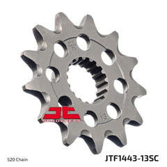 PIGNONE RACING 13 DENTI PASSO 520
INNESTO PICCOLO - DIAM.INT. 21.2/23.8