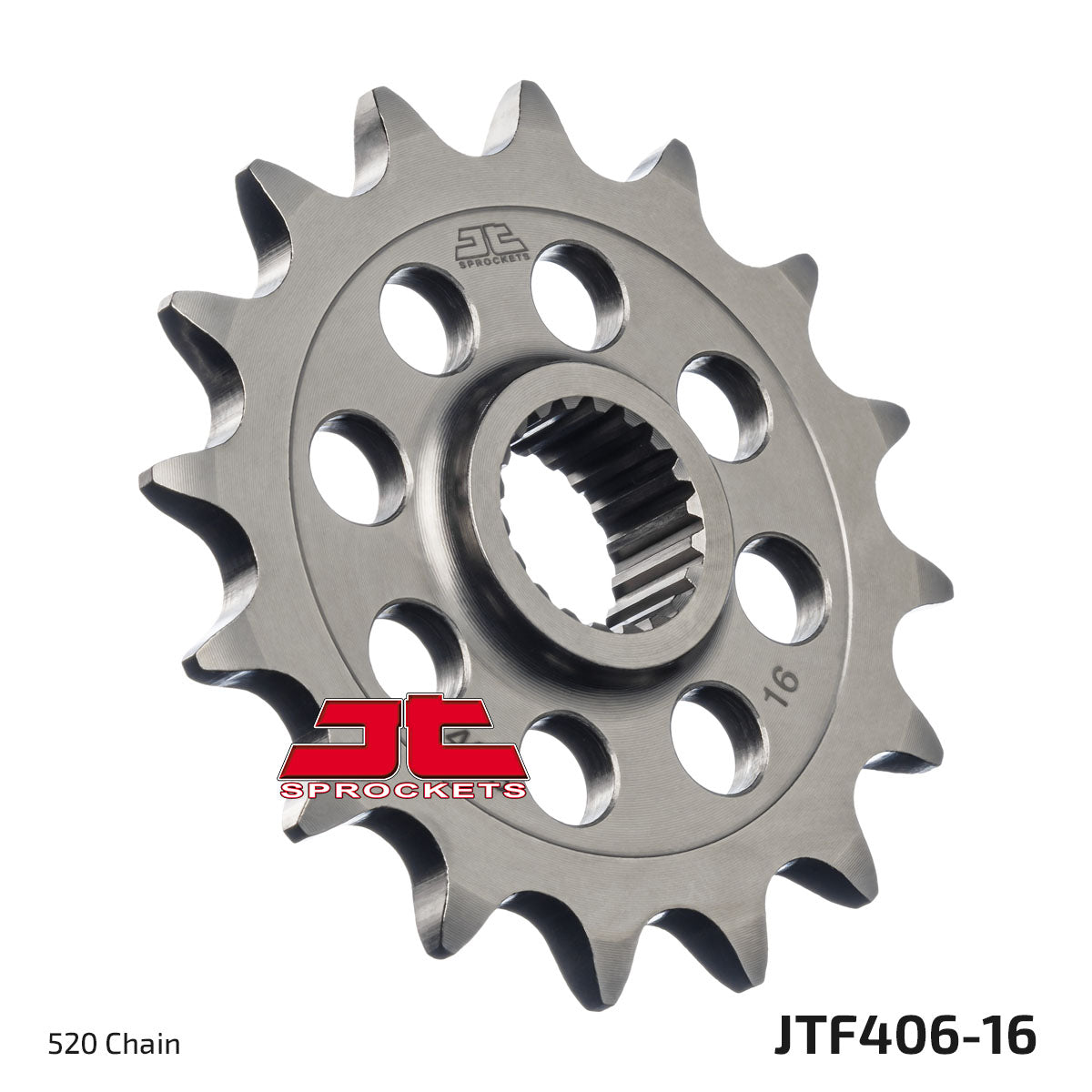 PIGNONE RACING 16 DENTI PASSO 520
INNESTO PICCOLO - DIAM.INT. 20/22