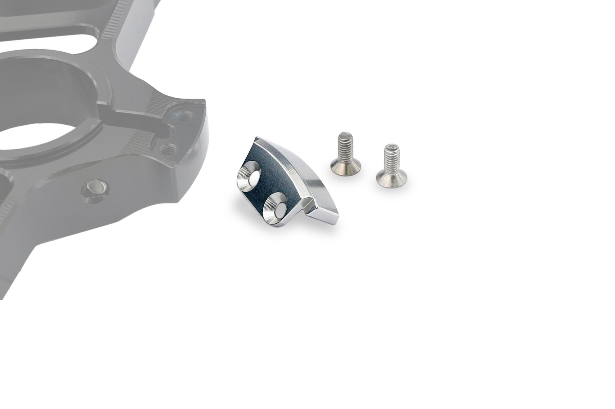 CNC RACING Piastre di sterzo Ducati - Appendice per bloccasterzo