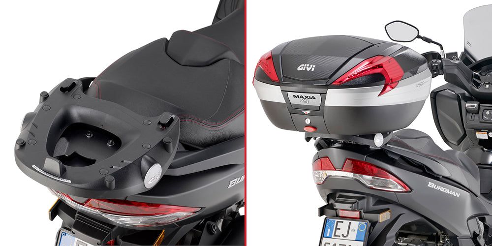 GIVI Attacco posteriore specifico per bauletto MONOKEY® o MONOLOCK® SR3115 per SUZUKI BURGMAN 400 2017