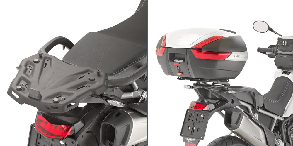 GIVI Attacco posteriore specifico per bauletto MONOKEY® o MONOLOCK® SR6415 per TRIUMPH TIGER 900 -2020