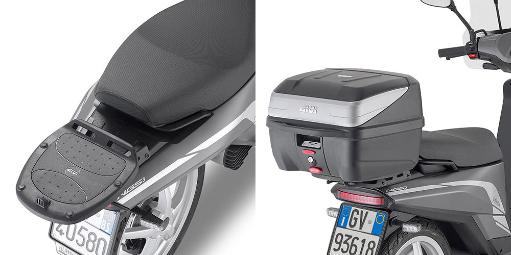 GIVI Attacco posteriore specifico per bauletto MONOLOCK® SR9031 per ASKOLL NGS1-2-3 2020