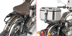 GIVI Attacco posteriore specifico per bauletto MONOKEY® o MONOLOCK® nero lucido SR9052B per ROYAL ENFIELD CLASSIC 50