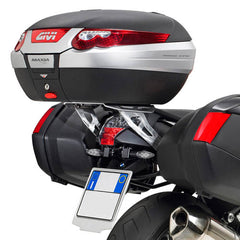 GIVI Attacco posteriore in alluminio anodizzato specifico per bauletto MONOKEY® SRA690 per BMW K 1200R