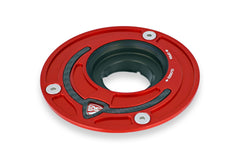 CNC RACING Tappo serbatoio carburante - flangia Carbon