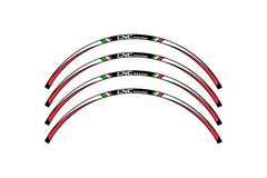 CNC RACING Kit adesivi ruota da 17 pollici