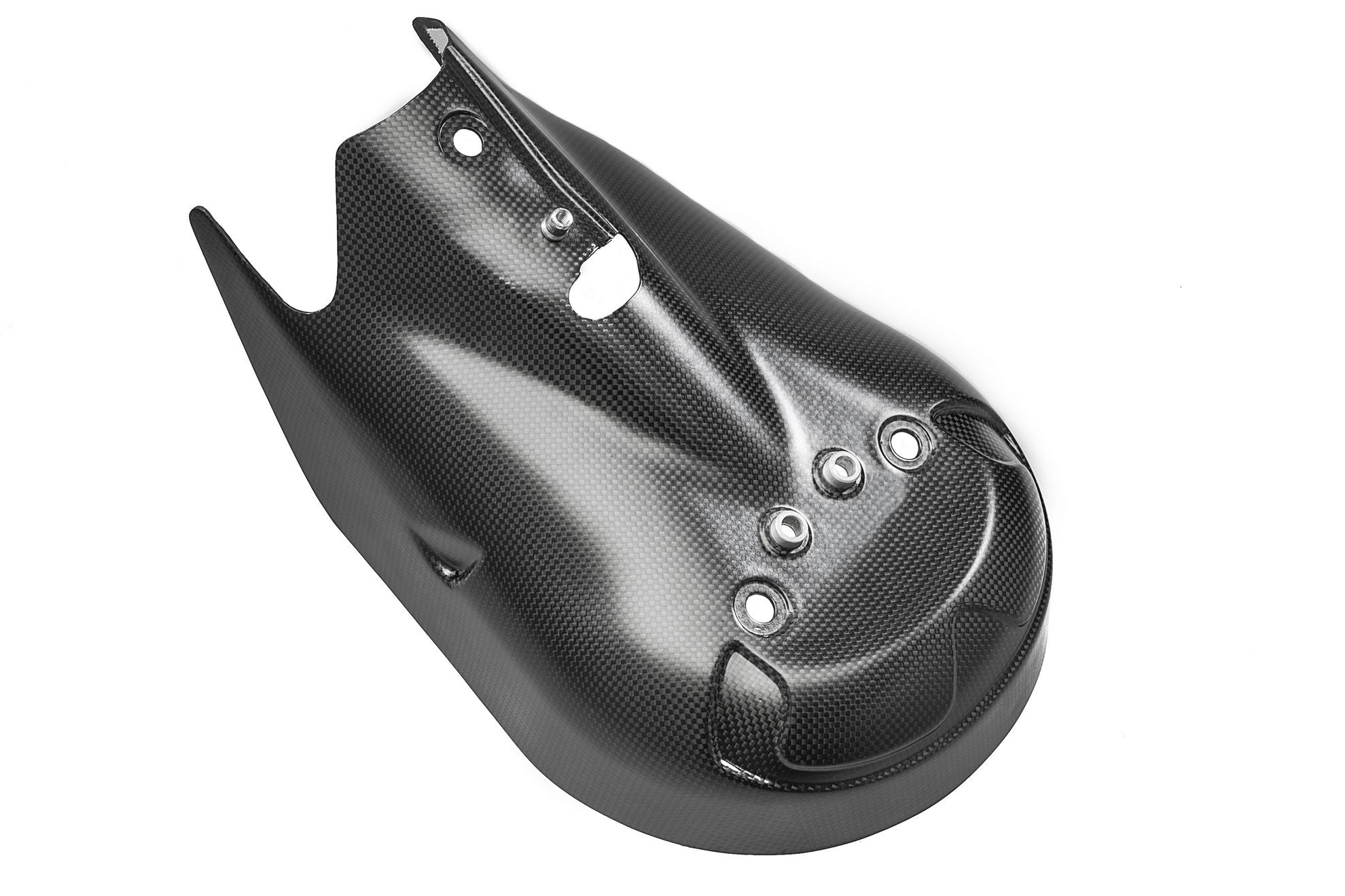 CNC RACING PROTEZIONE CALORE SCARICO IN CARBONIO DUCATI SBK SERIE PANIGALE - CARBONIO OPACO