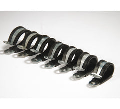 ISOTTA morsetto stringi tubo con gomma ammortizzante diametro 25