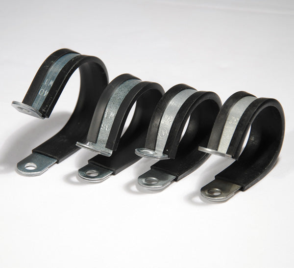 ISOTTA morsetto stringi tubo con gomma ammortizzante diametro 40