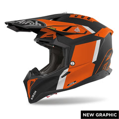 Casco cruzado AIROH AVIATOR 3 GLORY OFF ROAD de carbono