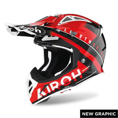 Casco de motocicleta AIROH AVIATOR ACE Cross Enduro Gráficos AMAZE