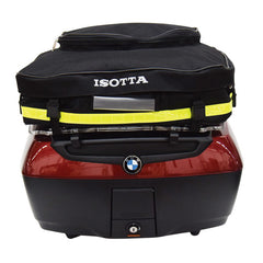 ISOTTA Borsa nera 28LT per portapacchi POSTERIORE BMW R1200 RT (07/2014>2018) / R1250 RT (2019>) / K1600 GT (2010>)