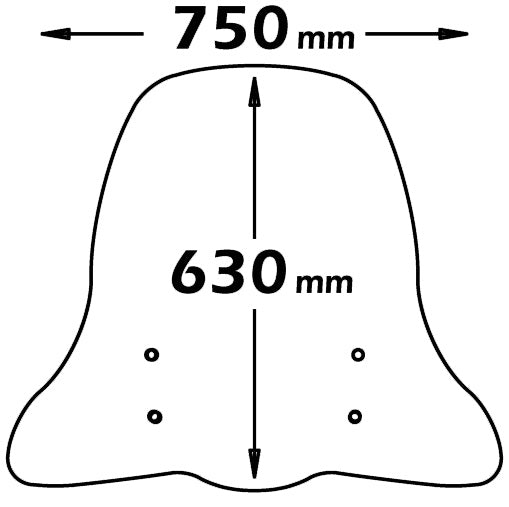 ISOTTA PARABREZZA CLASSIC PER PIAGGIO BEVERLY 125 / 200 509