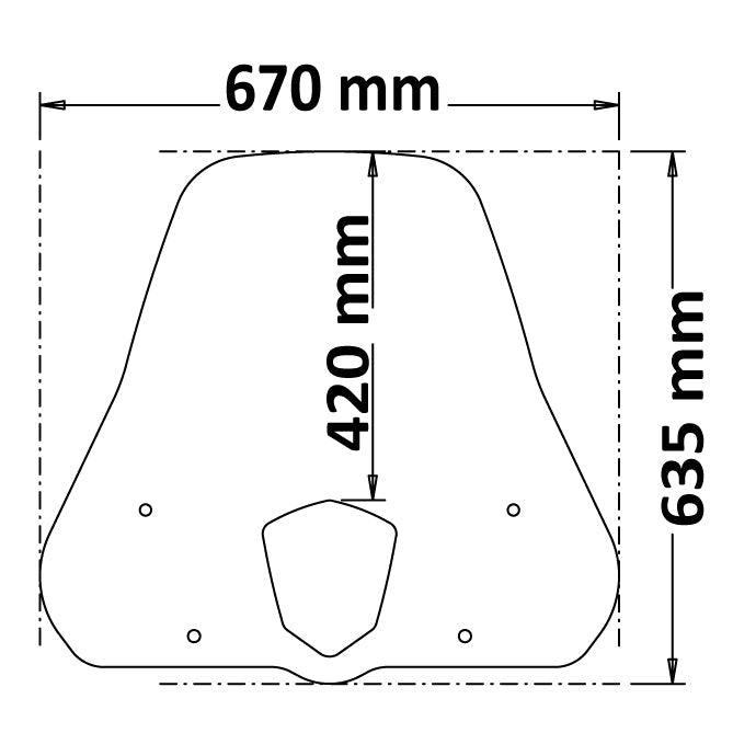 ISOTTA PARABREZZA CLASSIC PER SYMPHONY ST E5 2021