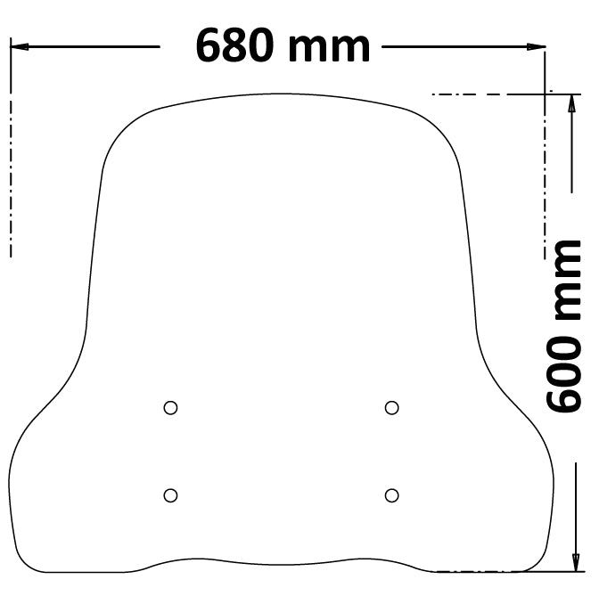 ISOTTA Parabrezza per NIU UQI GT 2020 - 2022