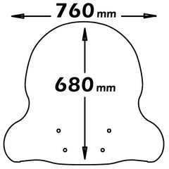 ISOTTA Parabrezza media protezione PER MAJESTY 125 2000-2006 - SKILINER 125 1998-2004