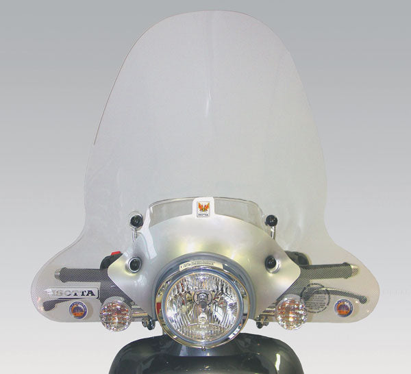 ISOTTA Parabrezza media protezione per APRILIA SCARABEO 125-150
