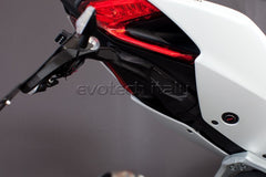 EVOTECH LICENSE PLATE HOLDER DUCATI Panigale 959 2016-2018 ADJUSTABLE LICENSE PLATE HOLDER