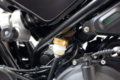 EVOTECH REAR BRAKE MASTER CYLINDER COVER BENELLI DUCATI KTM HUSQVARNA GOLD