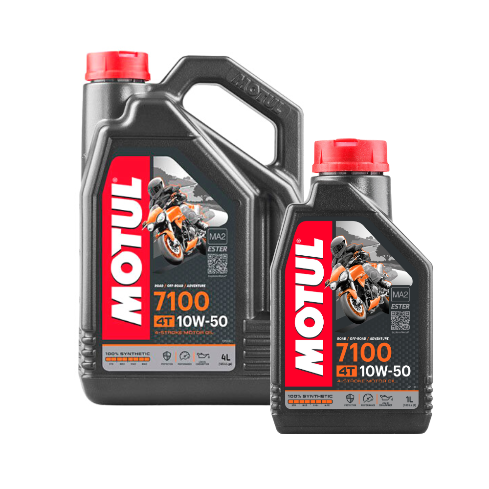 Motul 710 2T Motor Oil - Set of 4 1-Gallon Bottles France