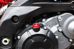 EVOTECH TAPPO OLIO ERGAL APRILIA BENELLI KAWASAKI SUZUKI M20 x 1,5 ROSSO