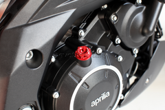 EVOTECH TAPPO OLIO ERGAL APRILIA BENELLI KAWASAKI SUZUKI M20 x 1,5 ROSSO