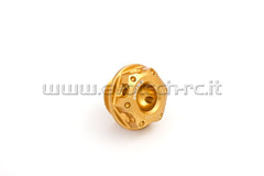 EVOTECH TAPPO OLIO ERGAL APRILIA BENELLI KAWASAKI SUZUKI M20 x 1,5 ORO