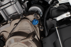 EVOTECH TAPPO OLIO ERGAL HONDA DUCATI KAWASAKI TRIUMPH YAMAHA M20x2,5 BLU