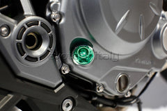 EVOTECH TAPPO OLIO ERGAL HONDA DUCATI KAWASAKI TRIUMPH YAMAHA M20x2,5 VERDE