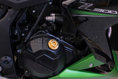 EVOTECH TAPPO OLIO ERGAL KAWASAKI ZX10 R NINJA 636 Z 300 M30 x 1,5 ORO