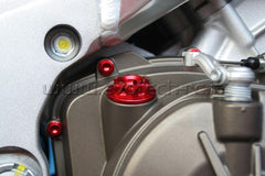 EVOTECH TAPPO OLIO ERGAL APRILIA MV AGUSTA BRUTALE M25x1,5 (VEDI LISTA) ROSSO