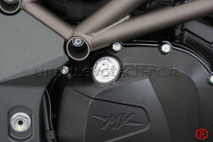 EVOTECH TAPPO OLIO ERGAL APRILIA MV AGUSTA BRUTALE M25x1,5 (VEDI LISTA) ARGENTO