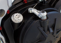 EVOTECH TAPPO OLIO ERGAL APRILIA MV AGUSTA BRUTALE M25x1,5 (VEDI LISTA) ARGENTO