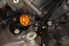 EVOTECH TAPPO OLIO ERGAL KTM SUPERDUKE DUKE RC8 HUSQVARNA VITPILEN 701 ARANCIONE