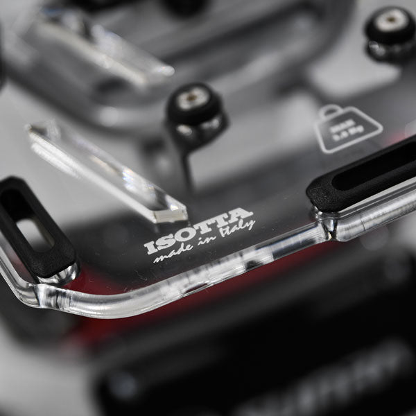 ISOTTA PORTAPACCO IN PLEXY TRASPARENTE per sunra Robo-s