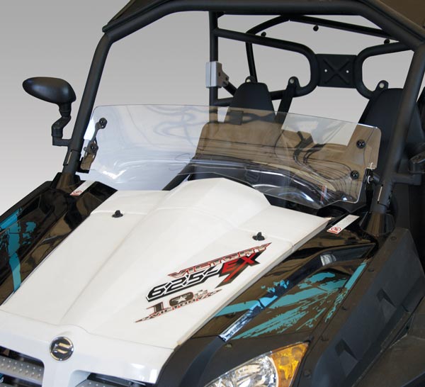 ISOTTA Parabrezza parzialmente mobile a inclinazione variabile trasparente