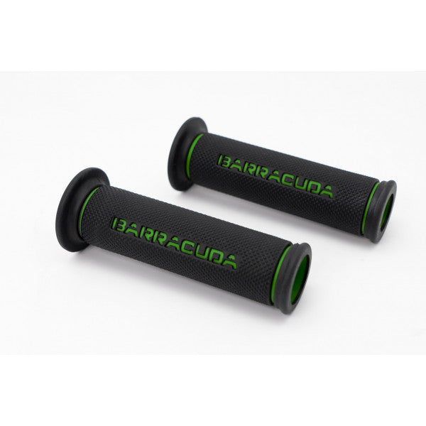 BARRACUDA MANOPOLE MOTO RACING NERE VERDE BASIC UNIVERSALI 120mm