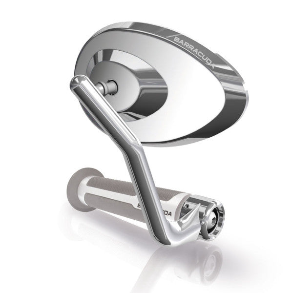 BARRACUDA RETROVISORI UNIVERSALI RETRO STONE CHROME NON OMOLOGATI