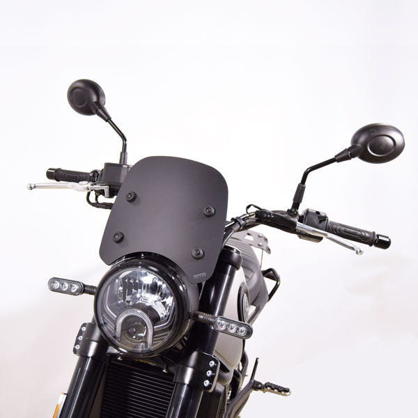 ISOTTA Cupolino basso nero opaco per Benelli Leoncino 500