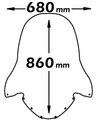 ISOTTA parabrezza alta protezione