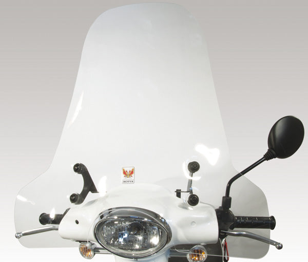 ISOTTA parabrezza tipo originale per APRILIA SCARABEO 50-100 2-4 Tempi 1994 - 2013