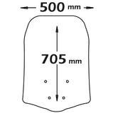 ISOTTA Parabrezza classic per Yamaha Tricity 125 - 155