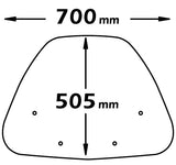 ISOTTA parabrezza summer hd evo 125 (2006-2016) e 200 (2010-2017)